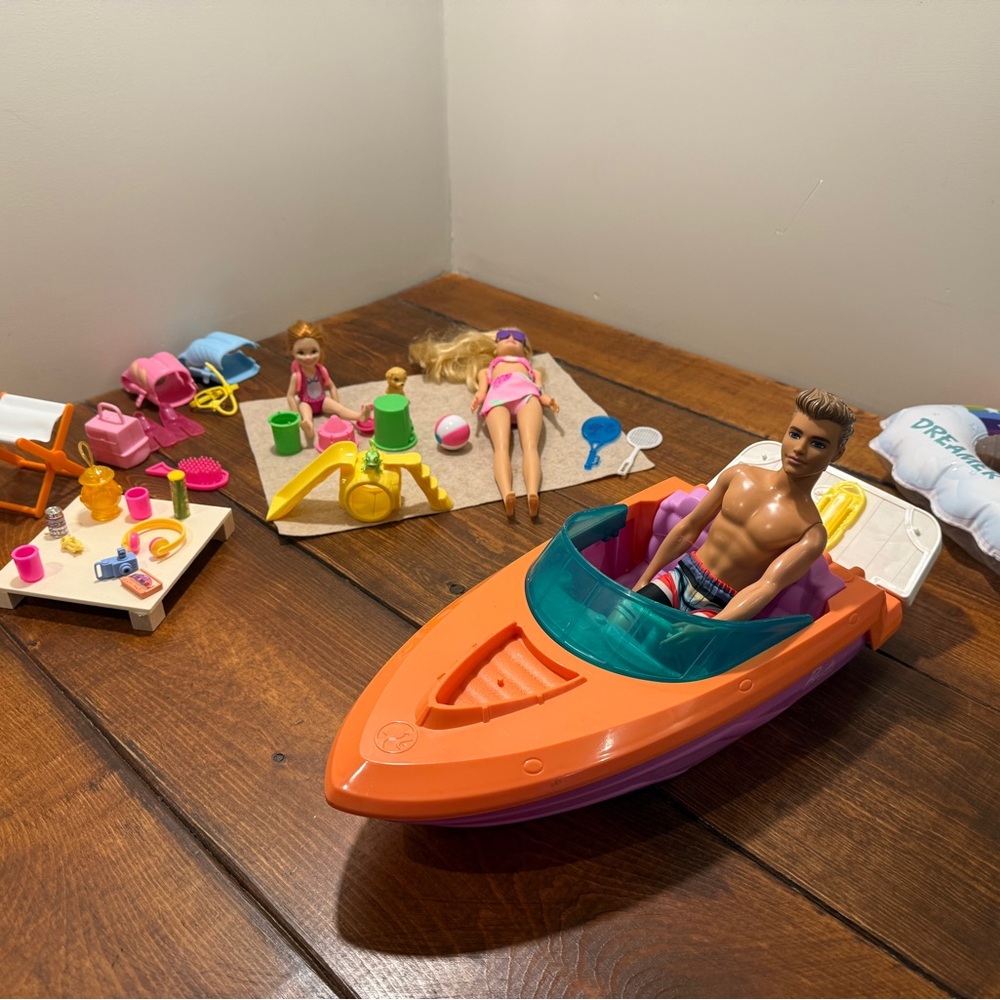 Colorful Kids Toy Boat Set